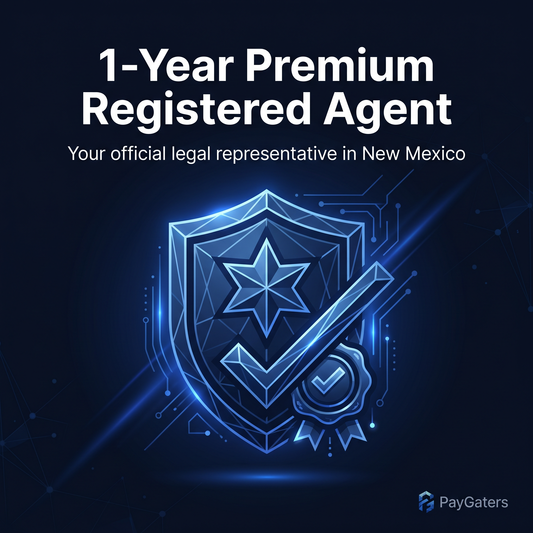 1-Year Premium Registered Agent